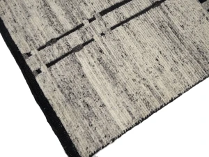 Cream Geometric 8X11 Modern Oriental Rug