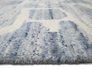 Blue Abstract 8X10 Modern Oriental Rug