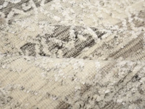Beige Geometric 8X10 Modern Oriental Rug