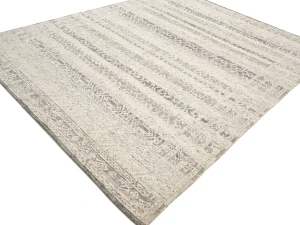 Beige Geometric 8X10 Modern Oriental Rug