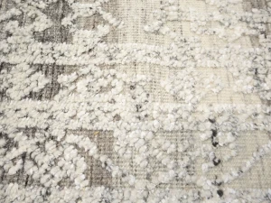 Beige Geometric 8X10 Modern Oriental Rug