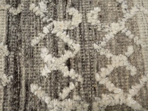 Beige Geometric 8X10 Modern Oriental Rug