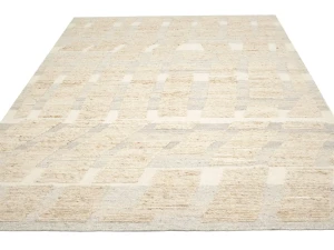 Cream Abstract 8X10 Modern Oriental Rug