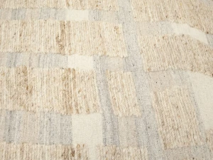 Cream Abstract 8X10 Modern Oriental Rug