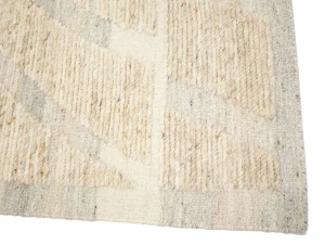 Cream Abstract 8X10 Modern Oriental Rug
