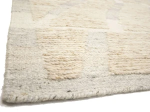 Cream Abstract 8X10 Modern Oriental Rug
