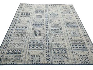 Cream Geometric 8X10 Modern Oriental Rug