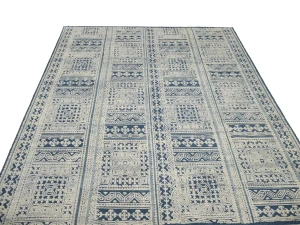 Cream Geometric 8X10 Modern Oriental Rug