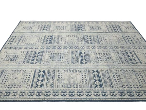 Cream Geometric 8X10 Modern Oriental Rug