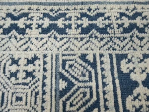 Cream Geometric 8X10 Modern Oriental Rug
