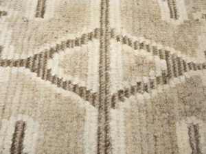 Beige Geometric 8X10 Oriental Modern Rug
