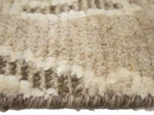 Beige Geometric 8X10 Oriental Modern Rug