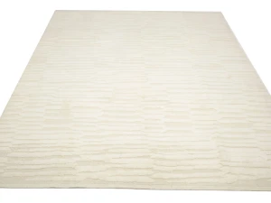 Cream Abstract 8X10 Modern Oriental Rug