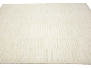 Cream Abstract 8X10 Modern Oriental Rug