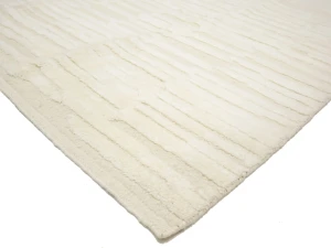 Cream Abstract 8X10 Modern Oriental Rug