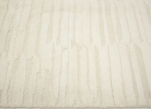 Cream Abstract 8X10 Modern Oriental Rug