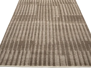 Brown Abstract 8X10 Modern Oriental Rug