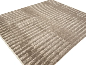 Brown Abstract 8X10 Modern Oriental Rug