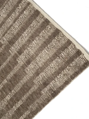 Brown Abstract 8X10 Modern Oriental Rug