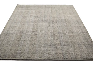 Multicolored Geometric 8X10 Oriental Modern Rug