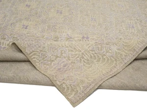 Beige Geometric 8X10 Modern Oriental Rug