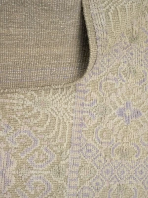 Beige Geometric 8X10 Modern Oriental Rug