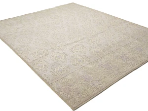 Beige Geometric 8X10 Modern Oriental Rug