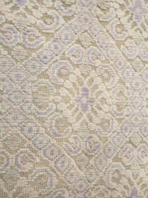 Beige Geometric 8X10 Modern Oriental Rug