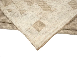 Beige Abstract 8X10 Modern Oriental Rug