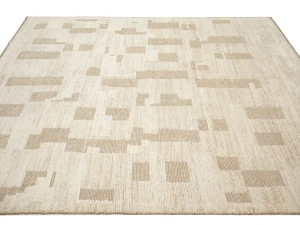 Beige Abstract 8X10 Modern Oriental Rug