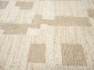 Beige Abstract 8X10 Modern Oriental Rug
