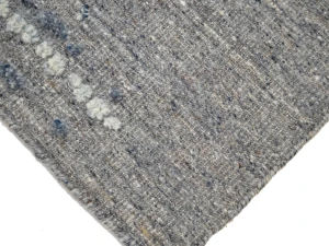 Blue Abstract 8X10 Modern Oriental Area Rug