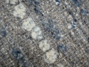 Blue Abstract 8X10 Modern Oriental Area Rug
