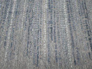 Blue Abstract 8X10 Modern Oriental Area Rug