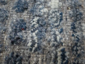 Blue Abstract 8X10 Modern Oriental Area Rug