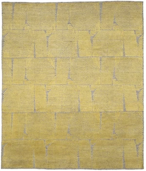 Beige Geometric 8X10 Modern Oriental Rug