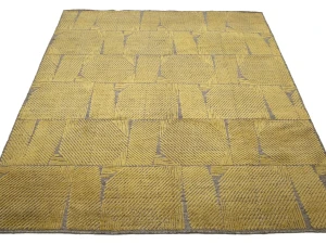 Beige Geometric 8X10 Modern Oriental Rug