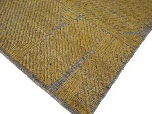 Beige Geometric 8X10 Modern Oriental Rug