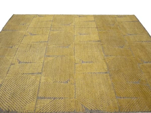 Beige Geometric 8X10 Modern Oriental Rug