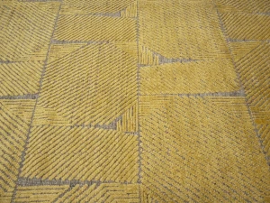 Beige Geometric 8X10 Modern Oriental Rug