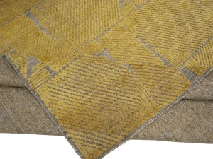 Beige Geometric 8X10 Modern Oriental Rug
