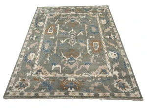 Colorfast Floral 10X14 Oushak Chobi Oriental Rug