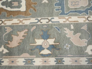 Colorfast Floral 10X14 Oushak Chobi Oriental Rug