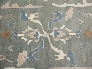 Colorfast Floral 10X14 Oushak Chobi Oriental Rug