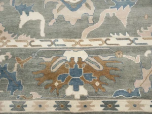 Colorfast Floral 10X14 Oushak Chobi Oriental Rug