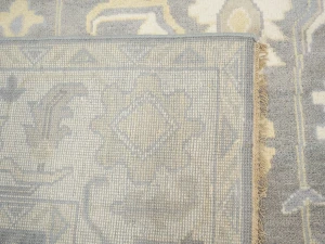 Muted Floral 9X12 Oushak Chobi Oriental Rug