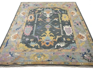 Floral Colorfast 12X14 Oushak Chobi Oriental Rug