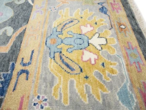 Floral Colorfast 12X14 Oushak Chobi Oriental Rug