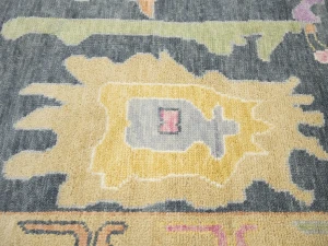 Floral Colorfast 12X14 Oushak Chobi Oriental Rug