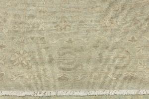 Muted Aqua Green Floral 6X9 Transitional Oriental Rug